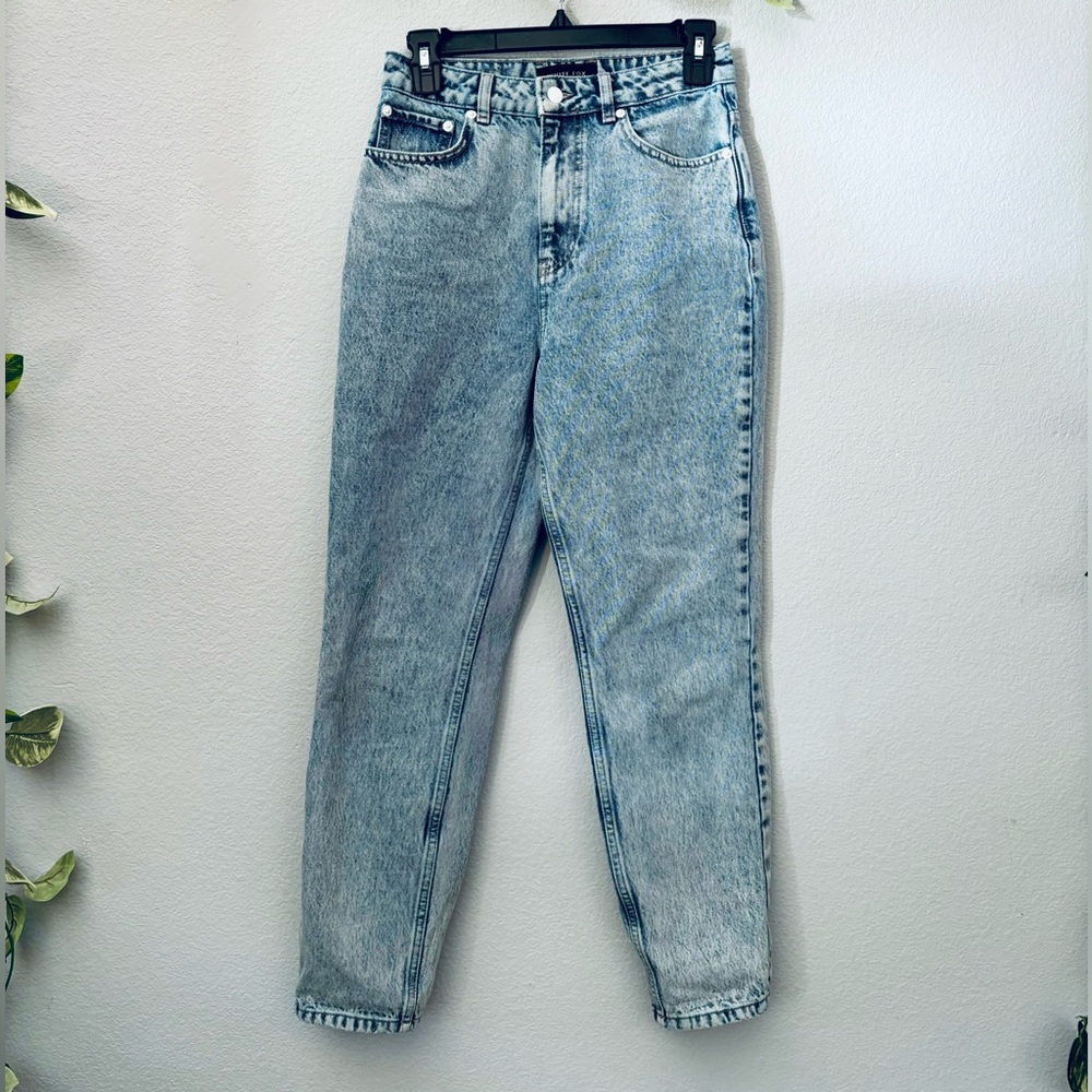 White fox jeans